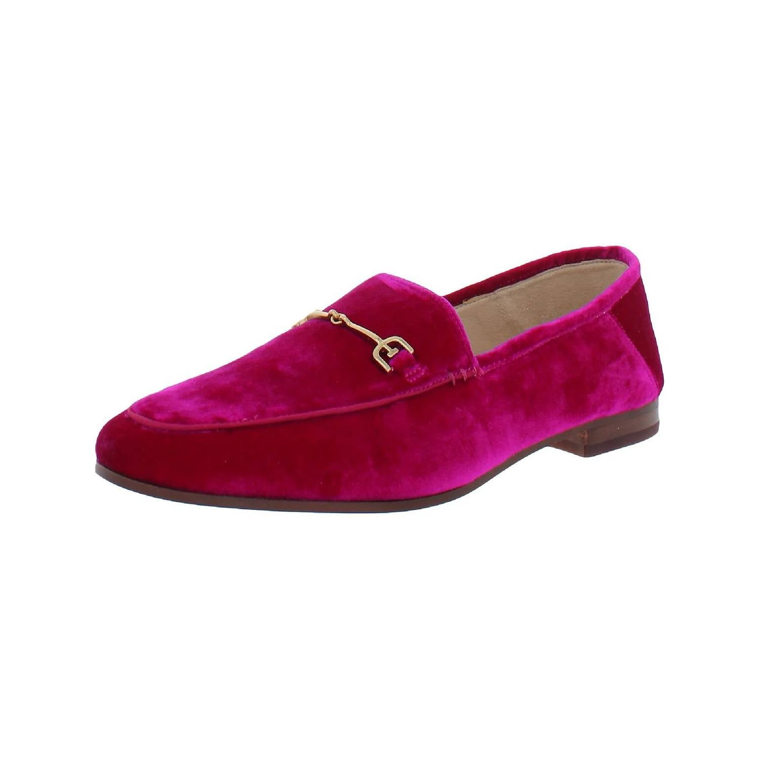 Women's Loraine Velvet Loafers In Raspberry Velvet