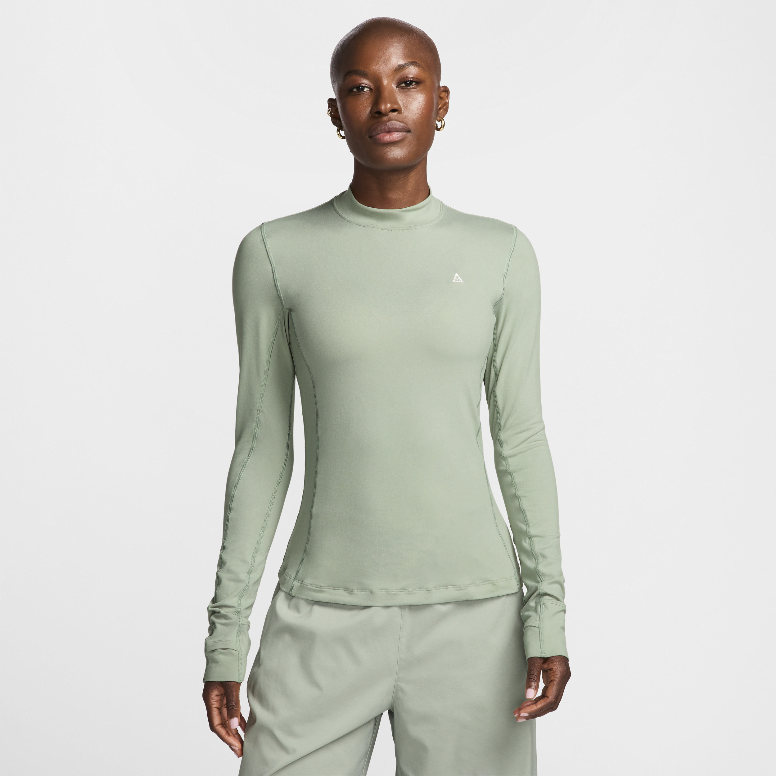 Women's Nike ACG "Goat Rocks" Dri-FIT ADV Long-Sleeve Top in Green | FN1963-370