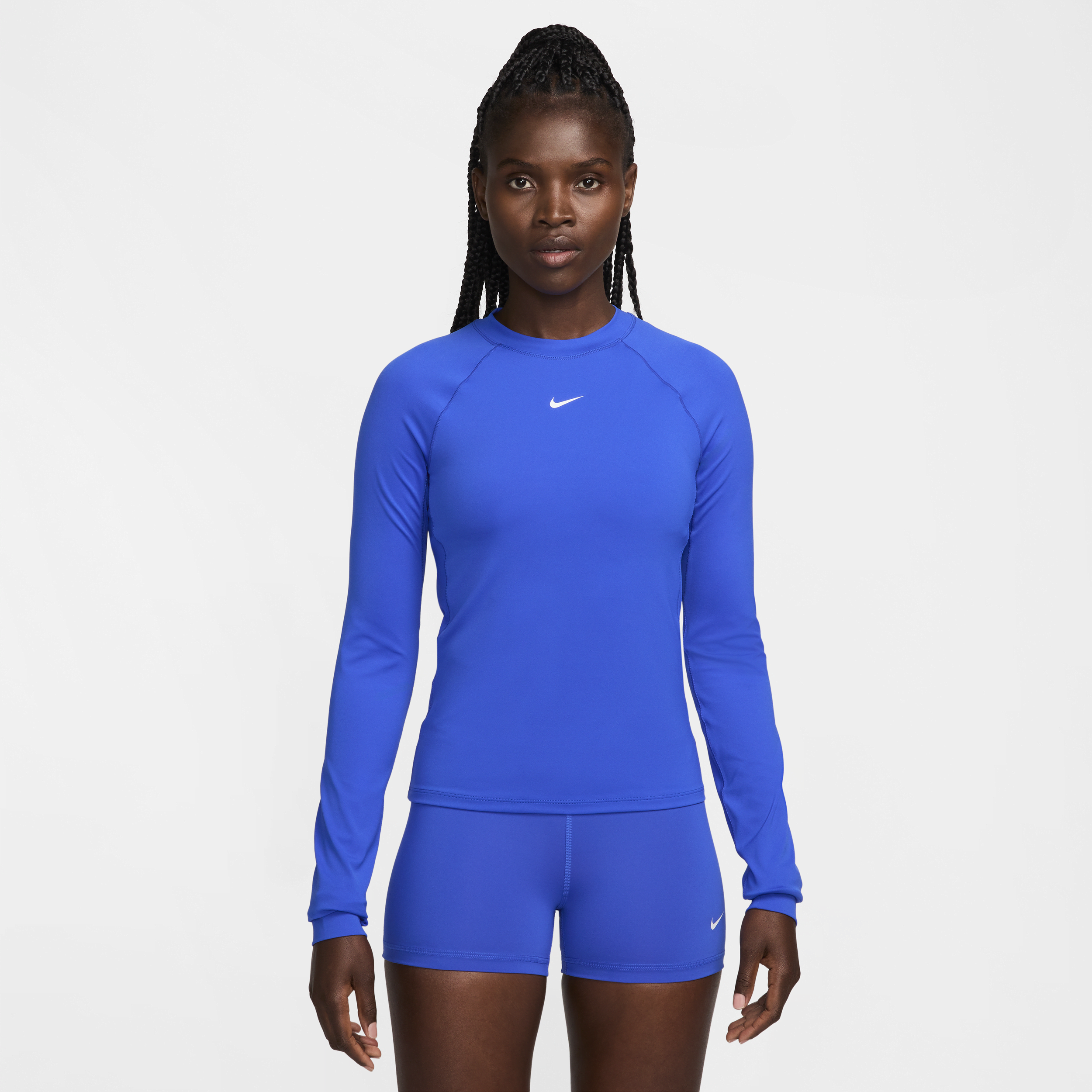 Women's Nike Pro Dri-FIT Long-Sleeve Top in Blue | FV7845-405