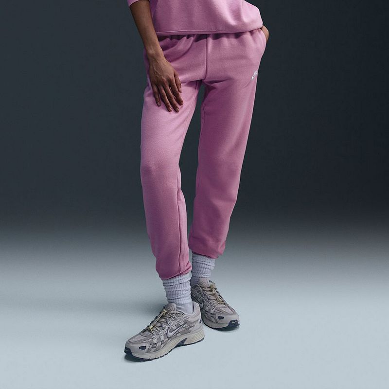 Women's Nike Sportswear Club Fleece Midrise Joggers, Size: Small, Beyond Pink