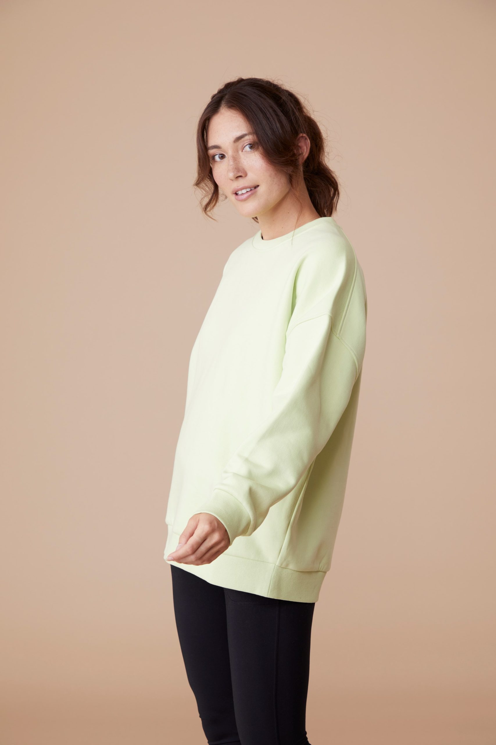 Womens Oversized Sweatshirt - Green