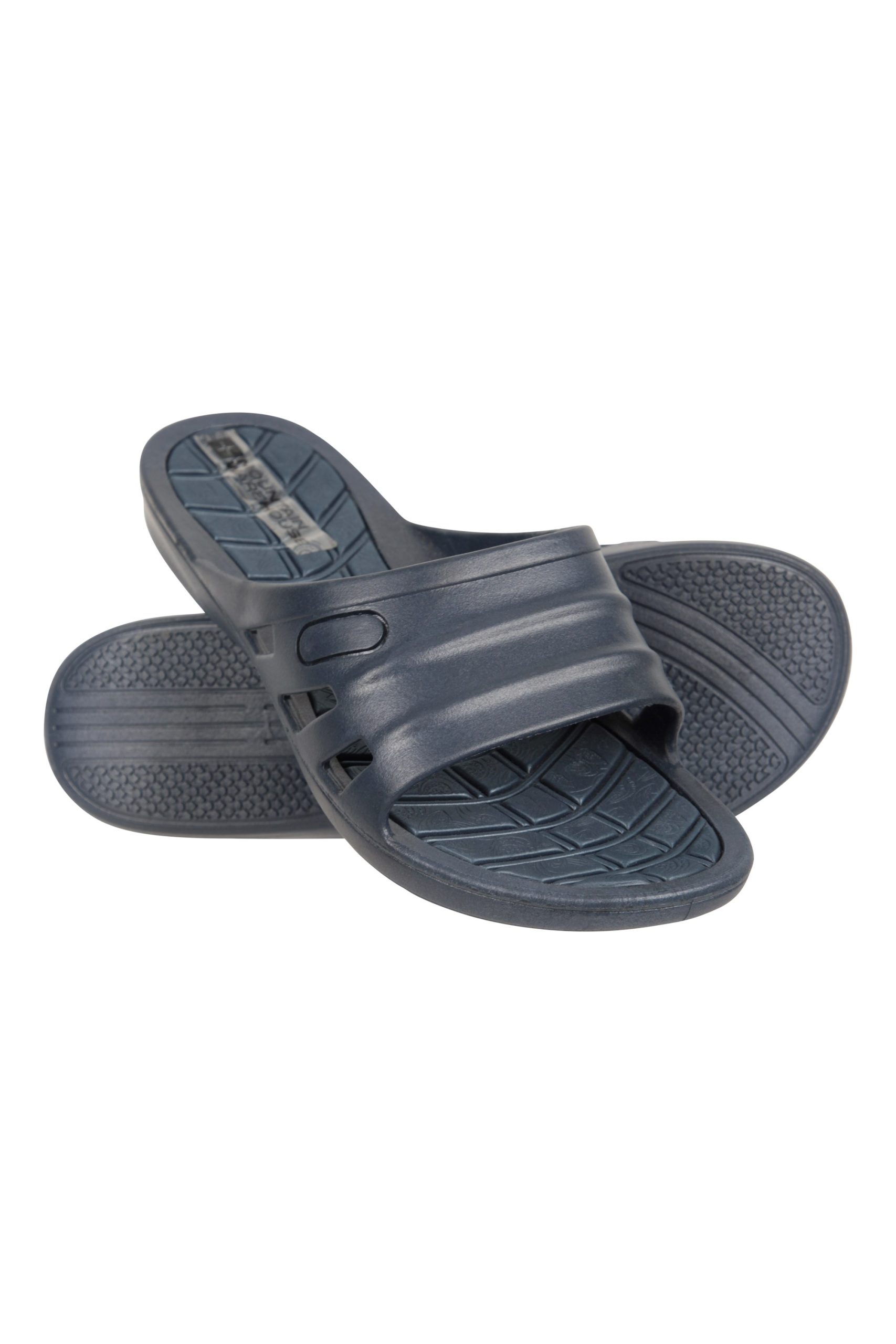 Womens Sliders - Navy