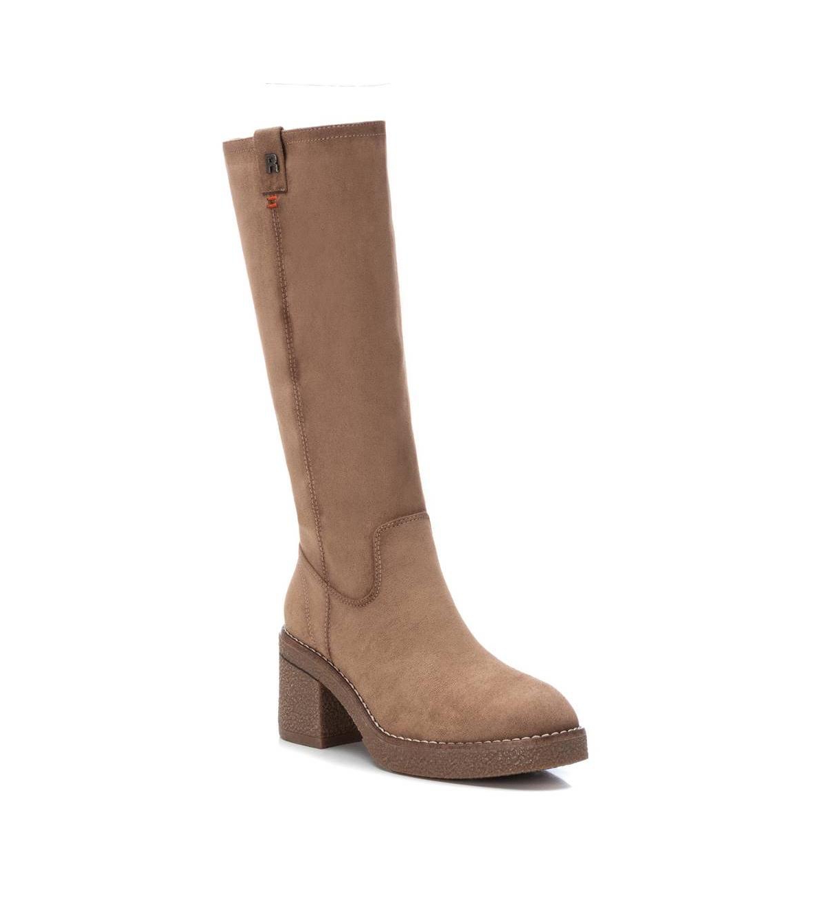 Women's Suede Boots By Xti - Taupe