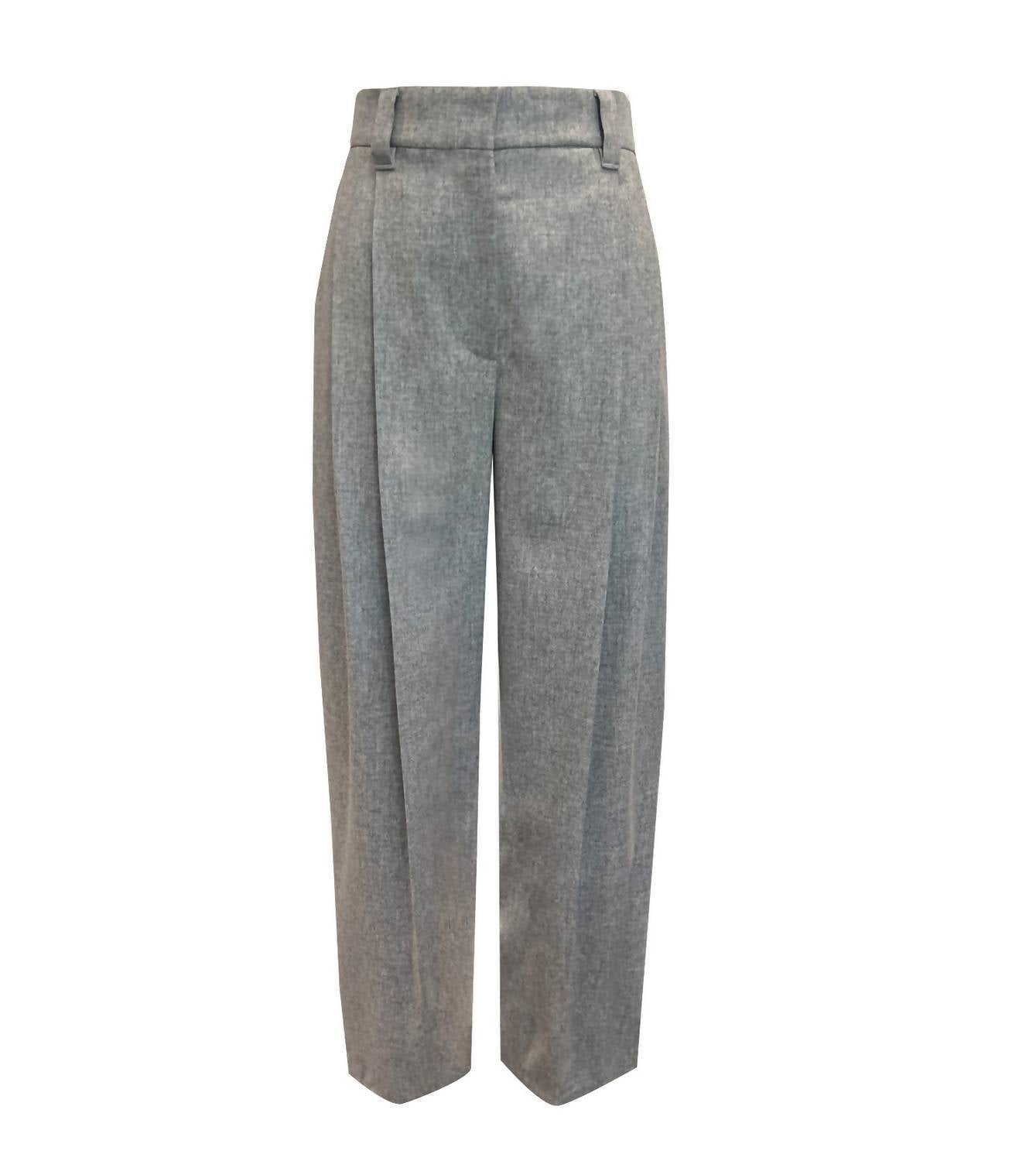 Women's Tailored Pants In Light Grey