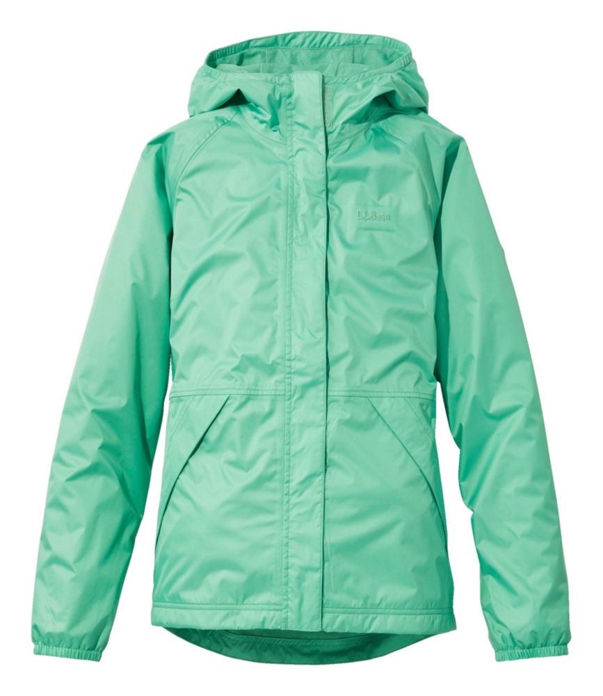 Women's Waterproof Windbreaker Jacket Lichen Green Small, Synthetic L.L.Bean