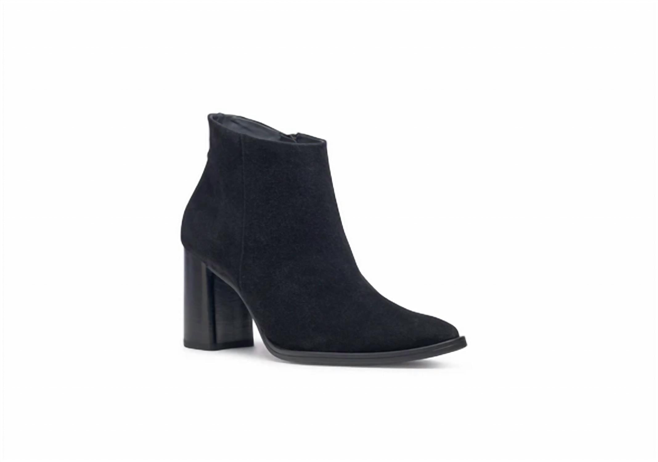 Women's Winn Soft Suede Boot In Black