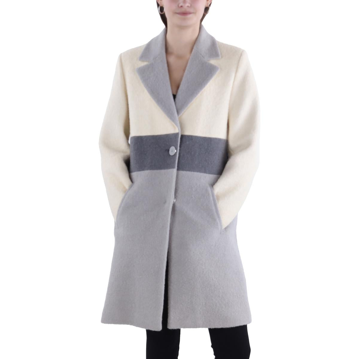 Womens Wool Blend Long Wool Coat