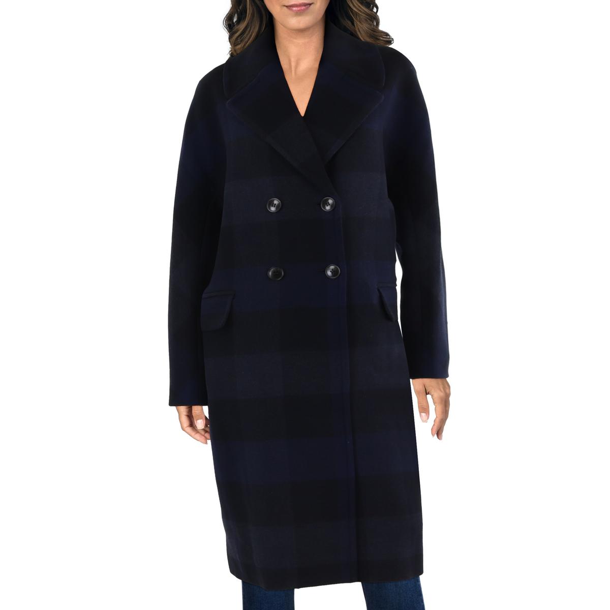 Womens Wool Long Pea Coat