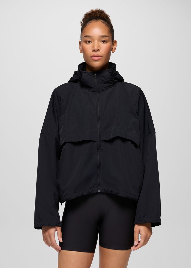 Womens prAna Encinitas Windbreaker - Black