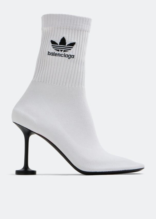 X Adidas Sock Boots In White, Women's (Size 6)