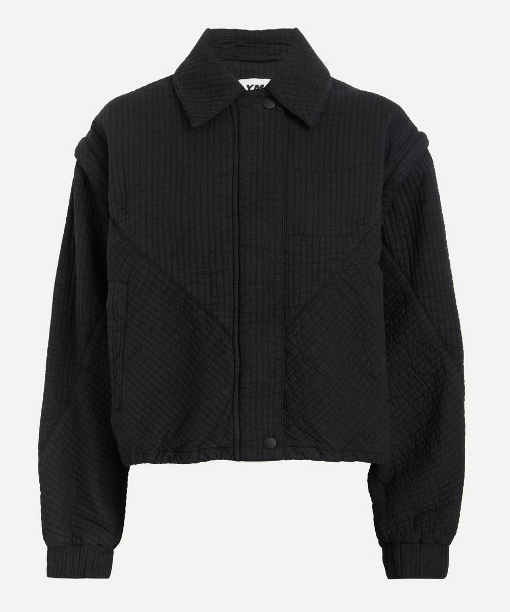 YMC Women's Heath Quilted Bomber Jacket Black