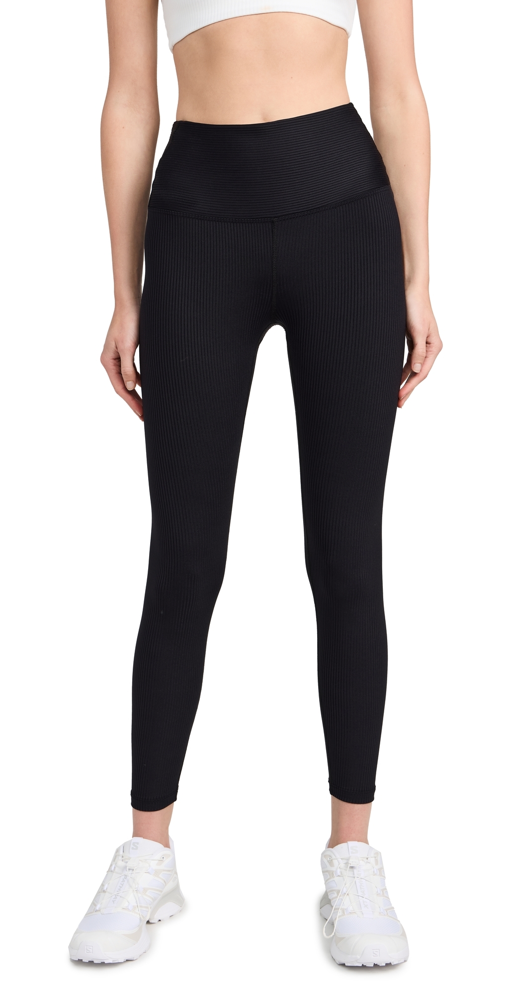 Year of Ours Ribbed 7/8 Leggings Black XL