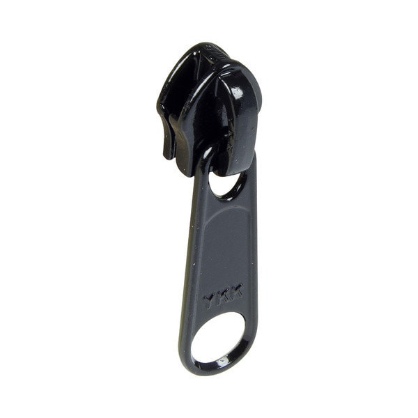 Ykk No.5 Long Pull Zipper Sliders Non Locking For Coil Chain Zipper Tape #5 Pulls Black Or White Color