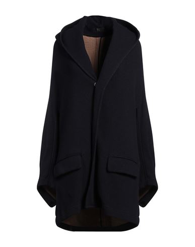 Y's Yohji Yamamoto Woman Coat Midnight blue Size 1 Wool, Acrylic, Nylon