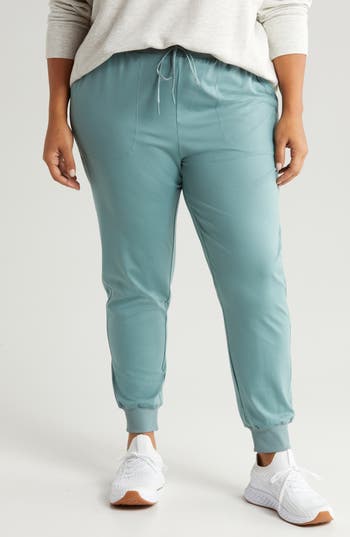 Zella Live-In Pocket Joggers in Grey Thunder at Nordstrom Rack, Size 2X