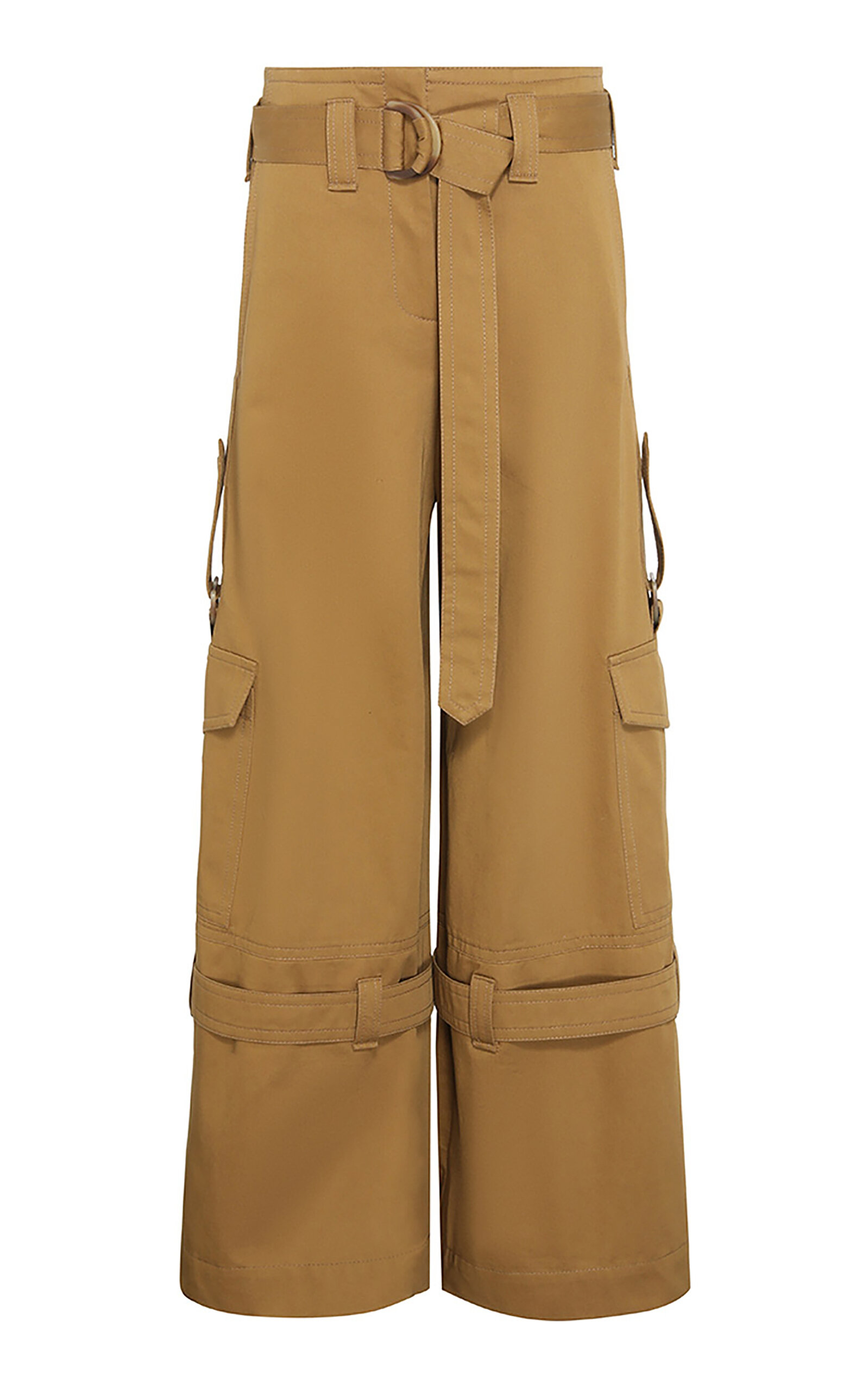 Zimmermann - Illuminate Cotton Cargo Pants - Tan - 3 - Moda Operandi