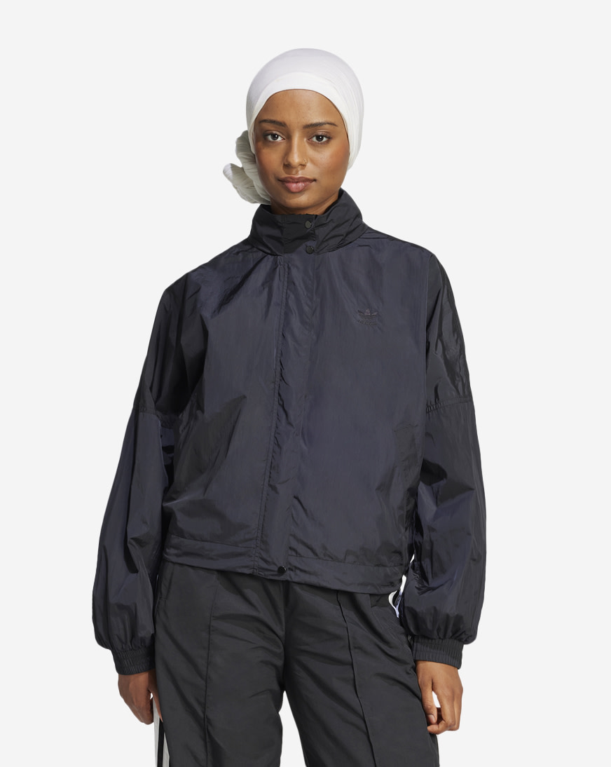 adidas Women's Woven 3Stripe Windbreaker