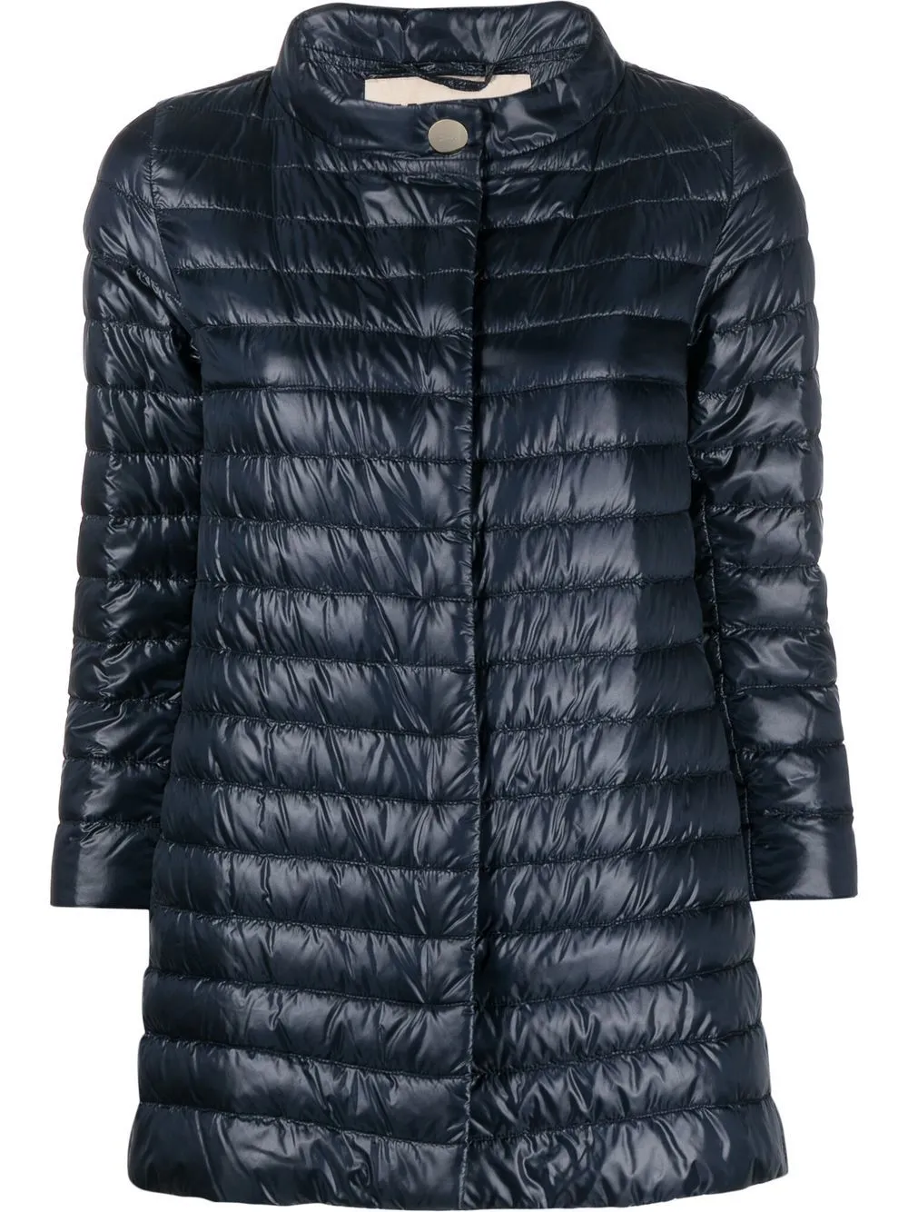 funnel neck padded jacket