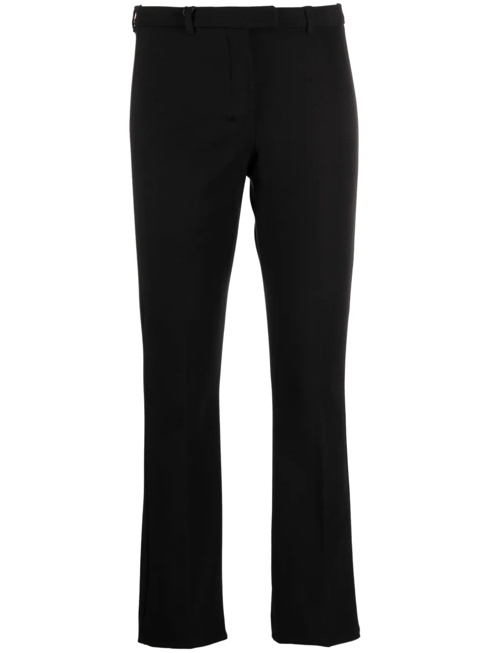 mid-rise cropped trousers