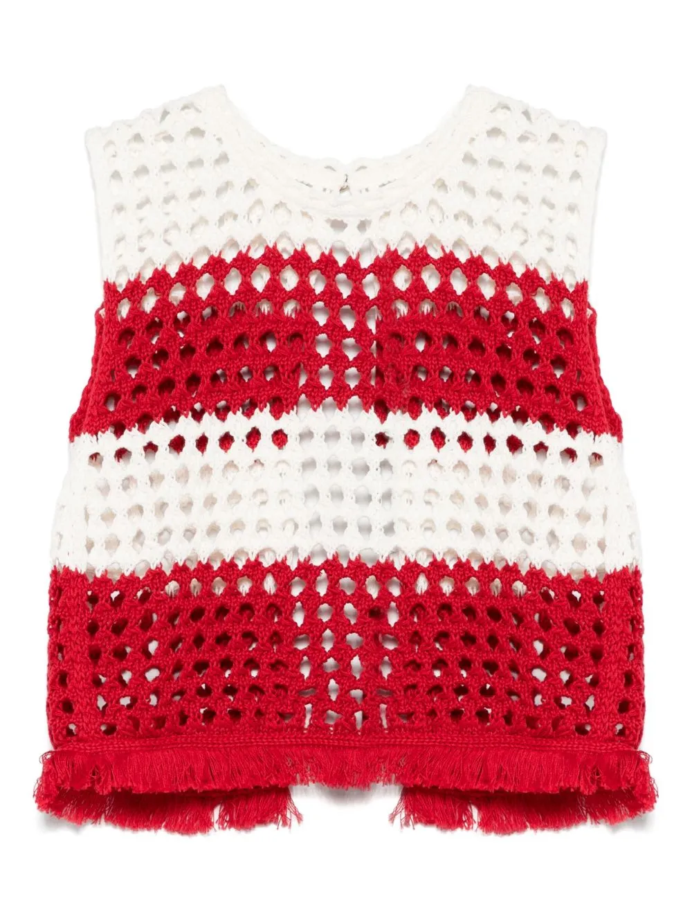 open-knit top