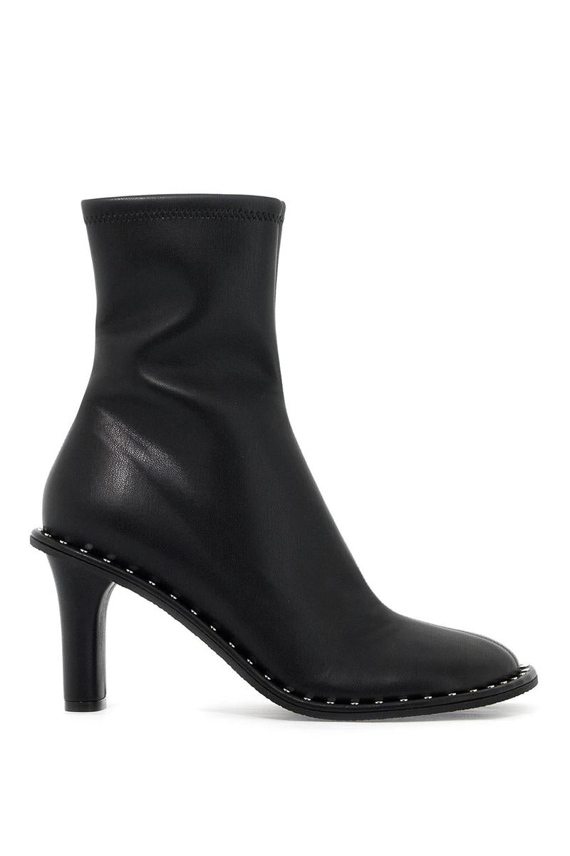 ryder sock ankle boots with heel