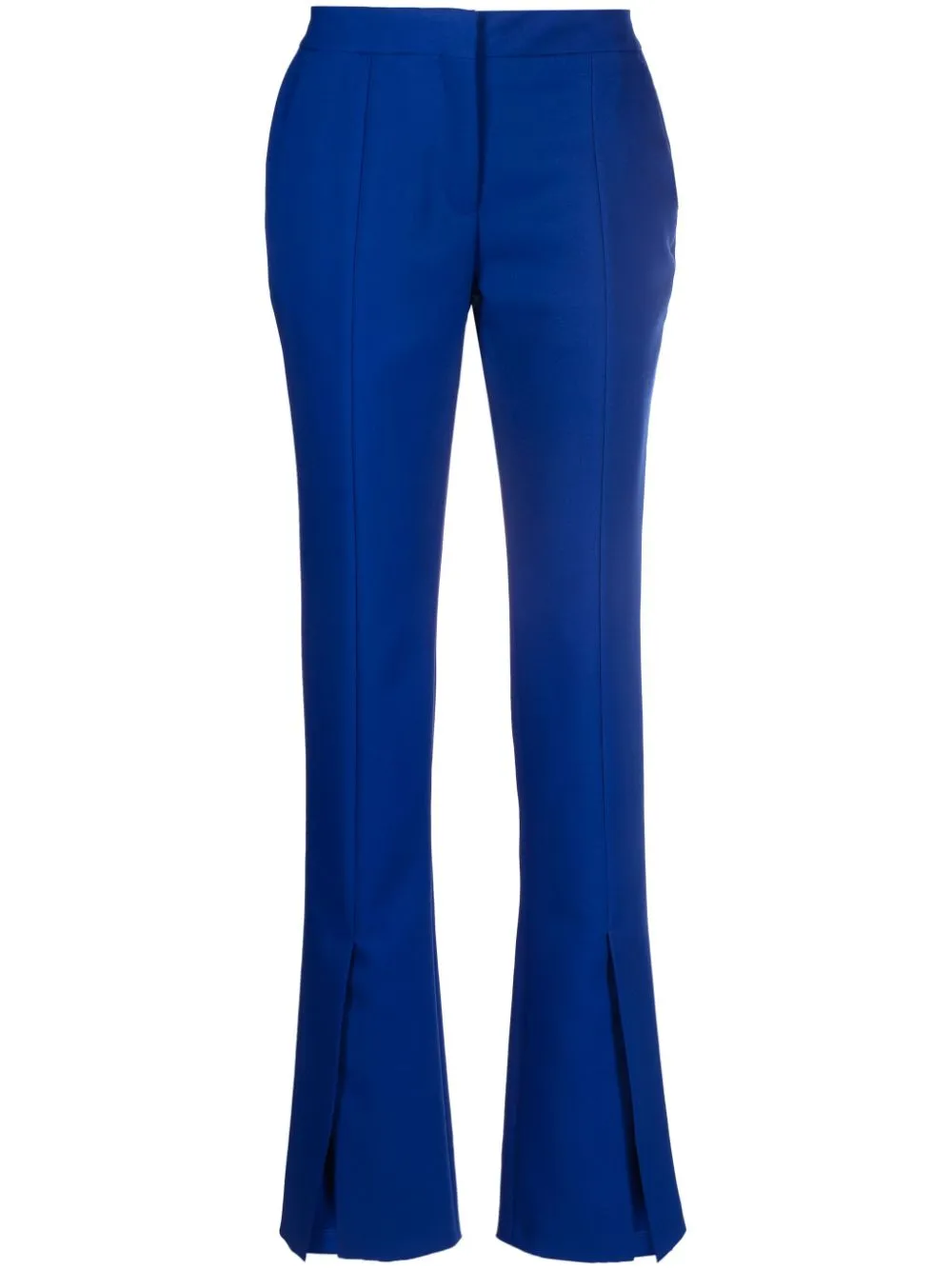 slit tailored trousers