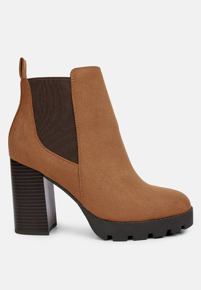 sonia block heeled boots