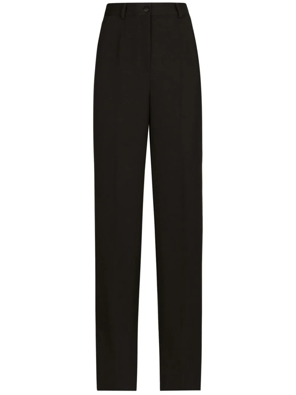 tailored gabardine trousers