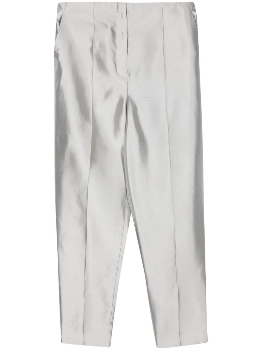 tapered cropped trousers