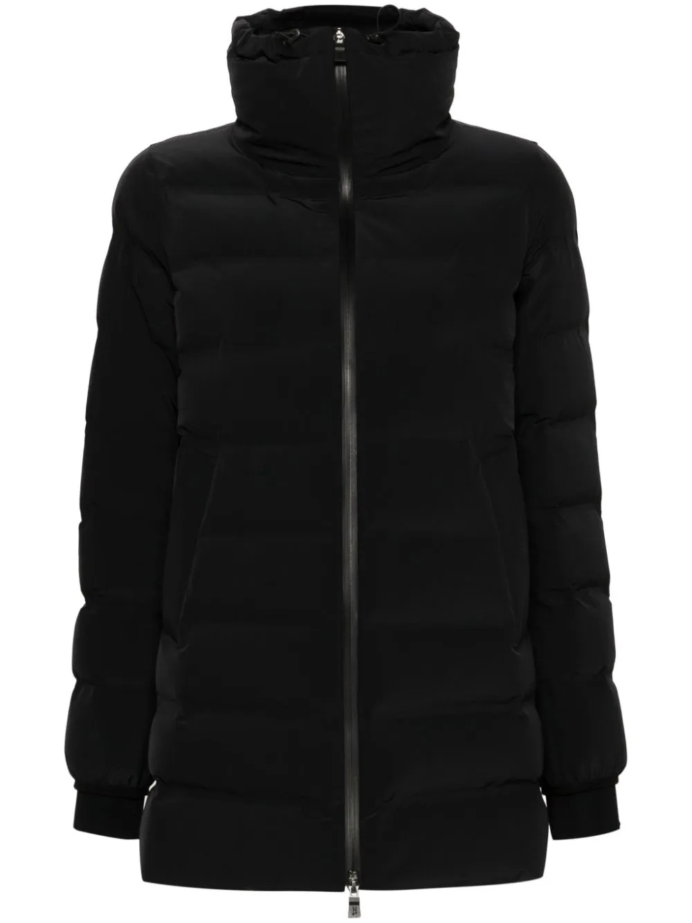 waterproof quilted puffer coat