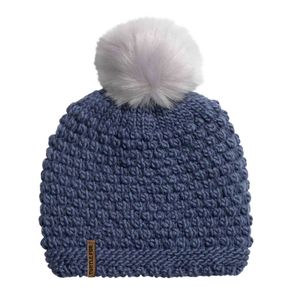 womens snowfall pom pom beanie - Turtle Fur Womens Snowfall Pom Pom Beanie|Slate|Os