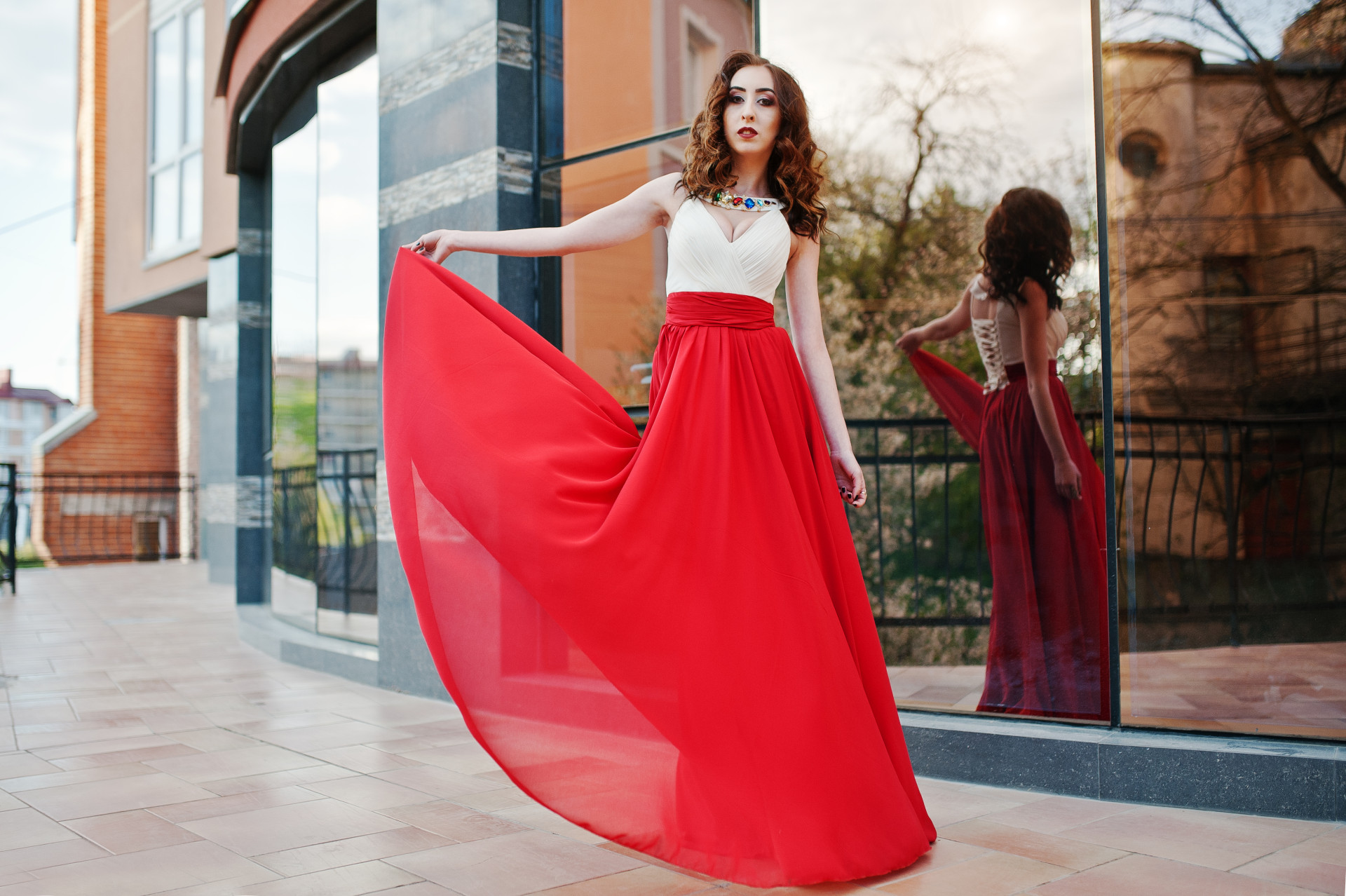Chiffon Skirts With Genuine Movement