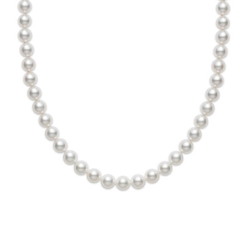 Mikimoto A Akoya Cultured Pearl Strand Necklace K, ",WG, Womens |U W