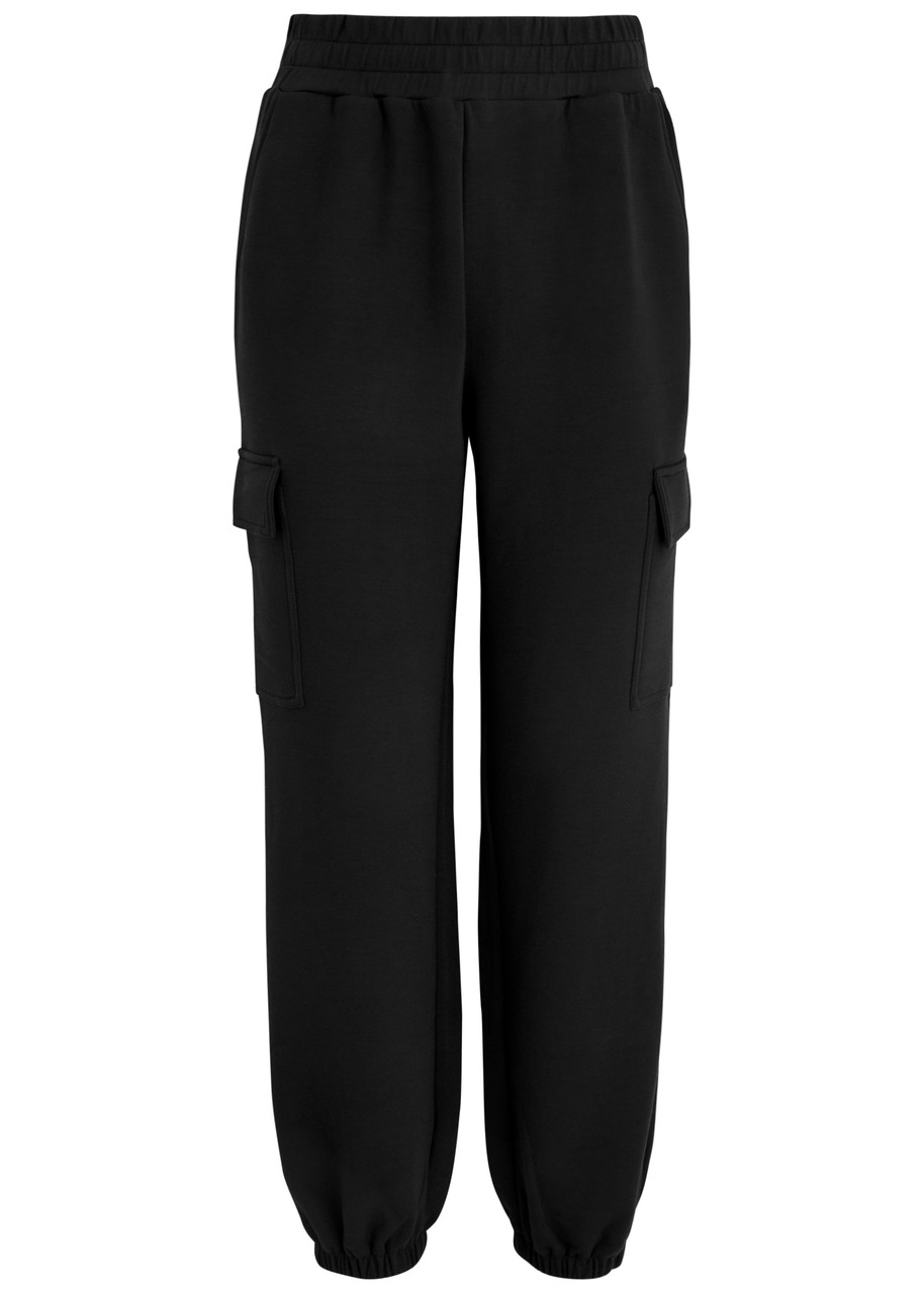 Varley The Cargo Pant Stretch-jersey Sweatpants - Black - L L