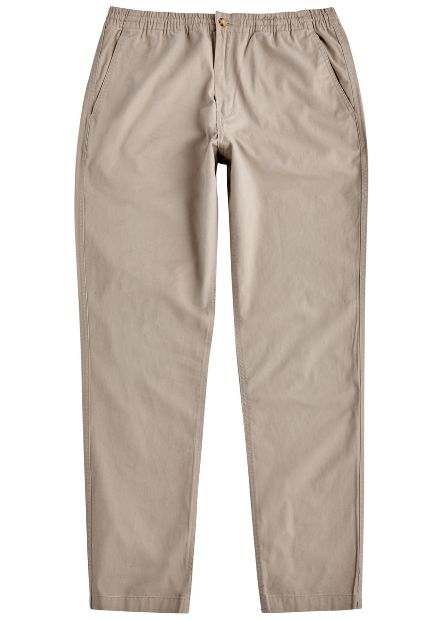 Polo Ralph Lauren Tapered-leg Stretch-cotton Chinos - Cream