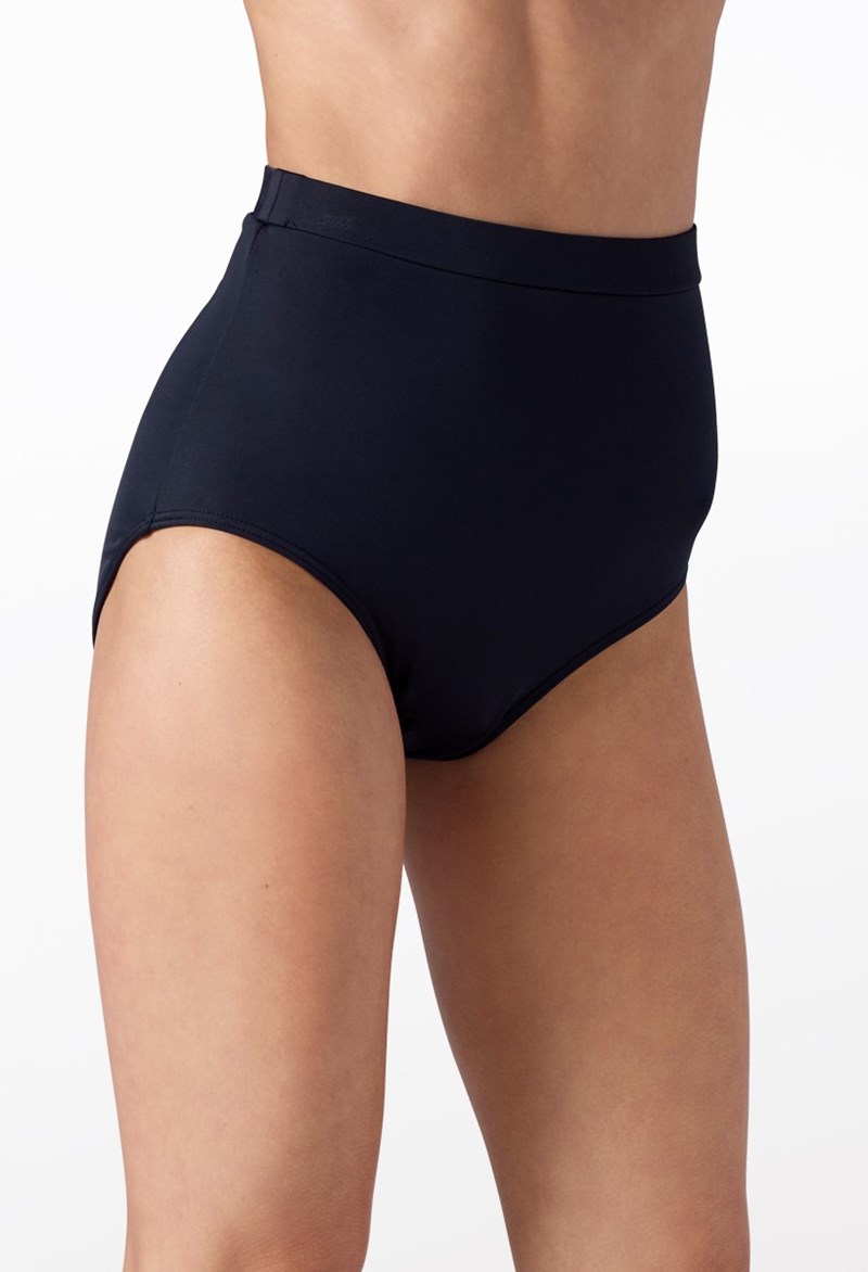DanceDry Brief - Black - Intermediate Child - Dance Short