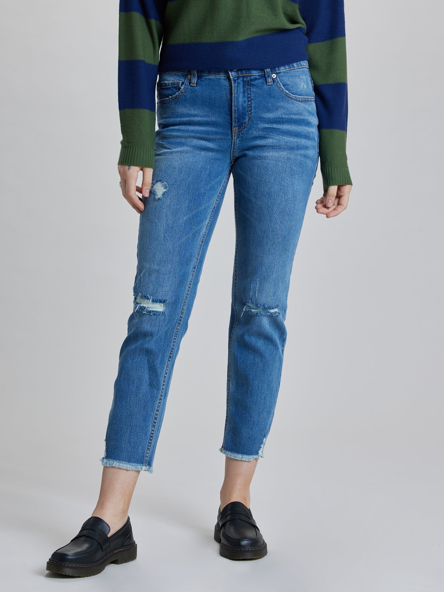 Women's Maren Slim-Straight Jeans Tahoe Blue by UNIONBAY, Tahoe