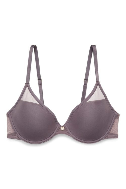 Highlight Contour Underwire Bra - Gunmetal D
