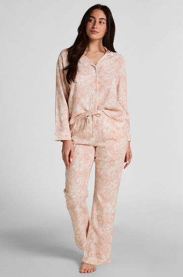 Hunkemöller Flower Linen Pant Pink