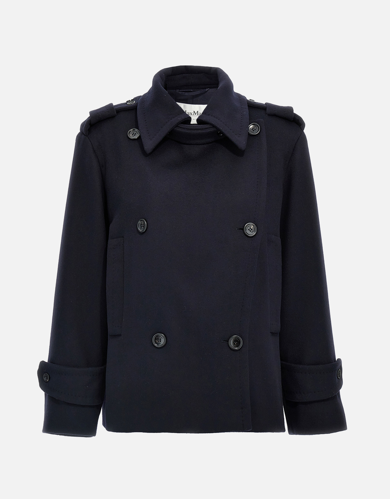 Max Mara Laveno Virgin Wool And Cashmere Double-Breasted Coat - IT