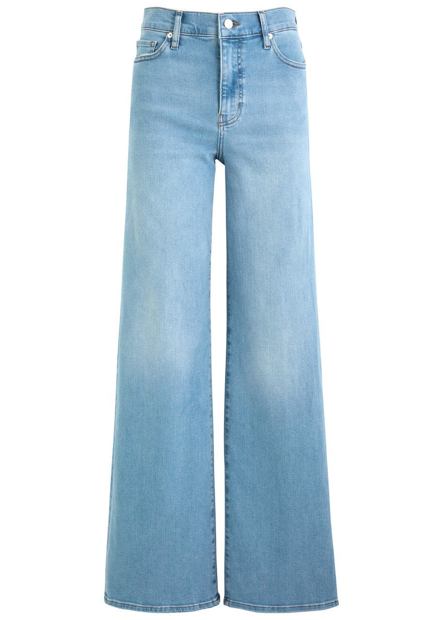 Frame Le Slim Palazzo Wide-leg Jeans - Blue - W M