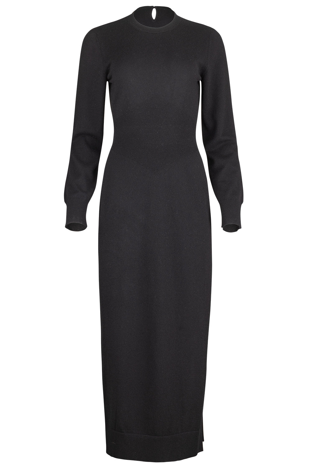 Long Sleeve Slit Dress