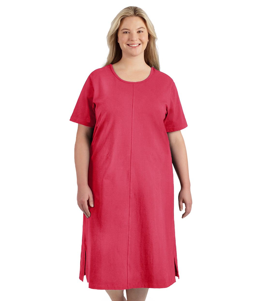 Stretch Naturals Short Sleeve Dress Classic Colors - FINAL SALE, Coraline