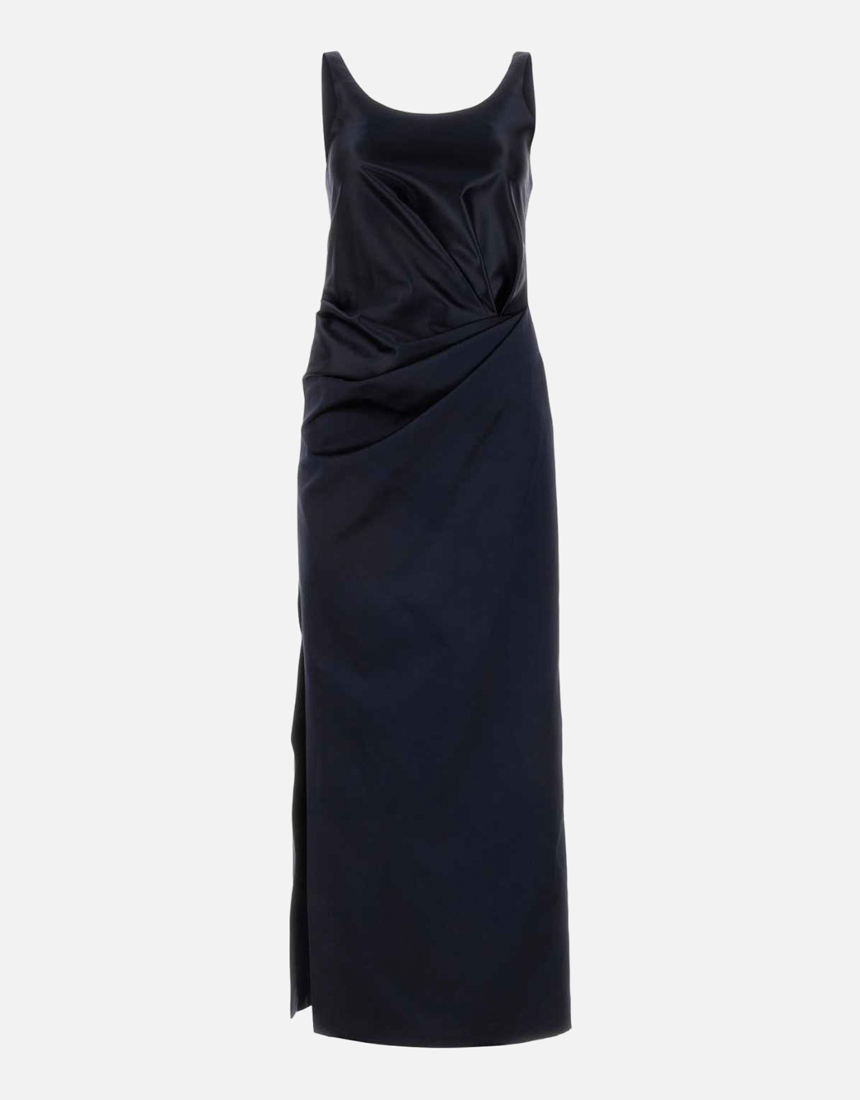 Fendi Blue Duchess Satin Dress - IT