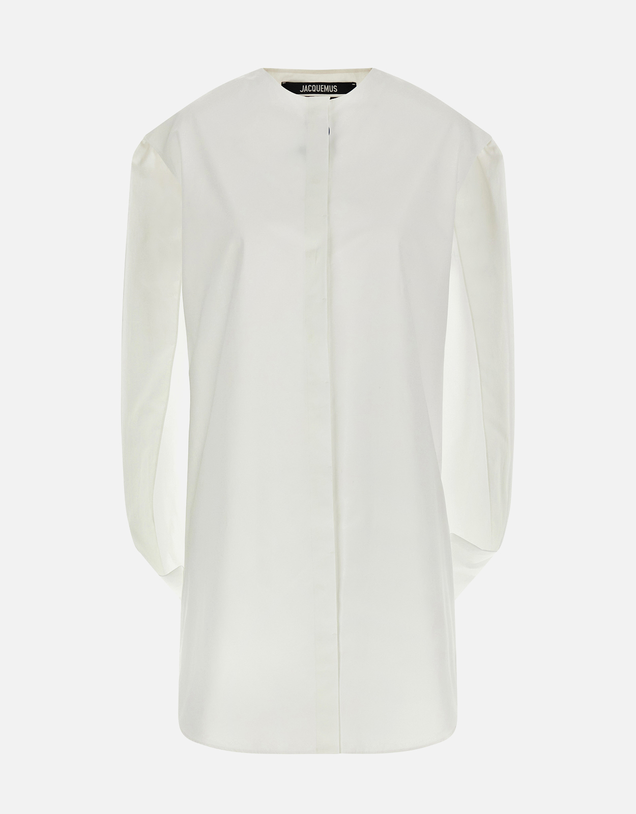 Jacquemus Cotton Poplin Tunic Mini Dress - FR