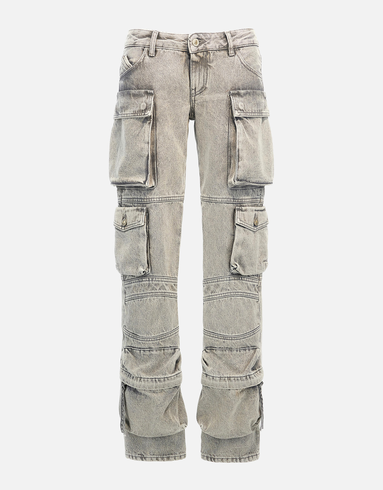 The Attico Essie Cotton Skinny Fit Jeans