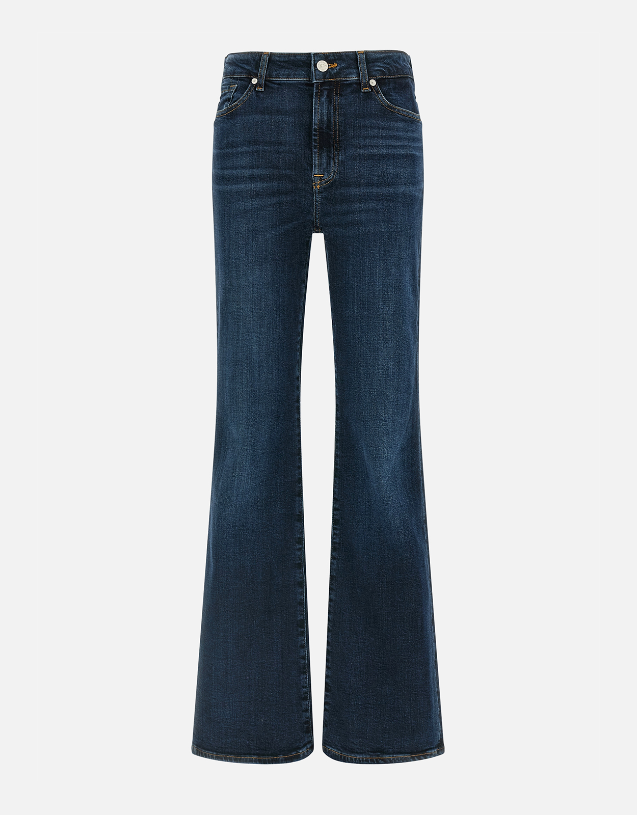 For All Mankind Leggy Bootcut Slim Illusion Midnight Fade Jeans