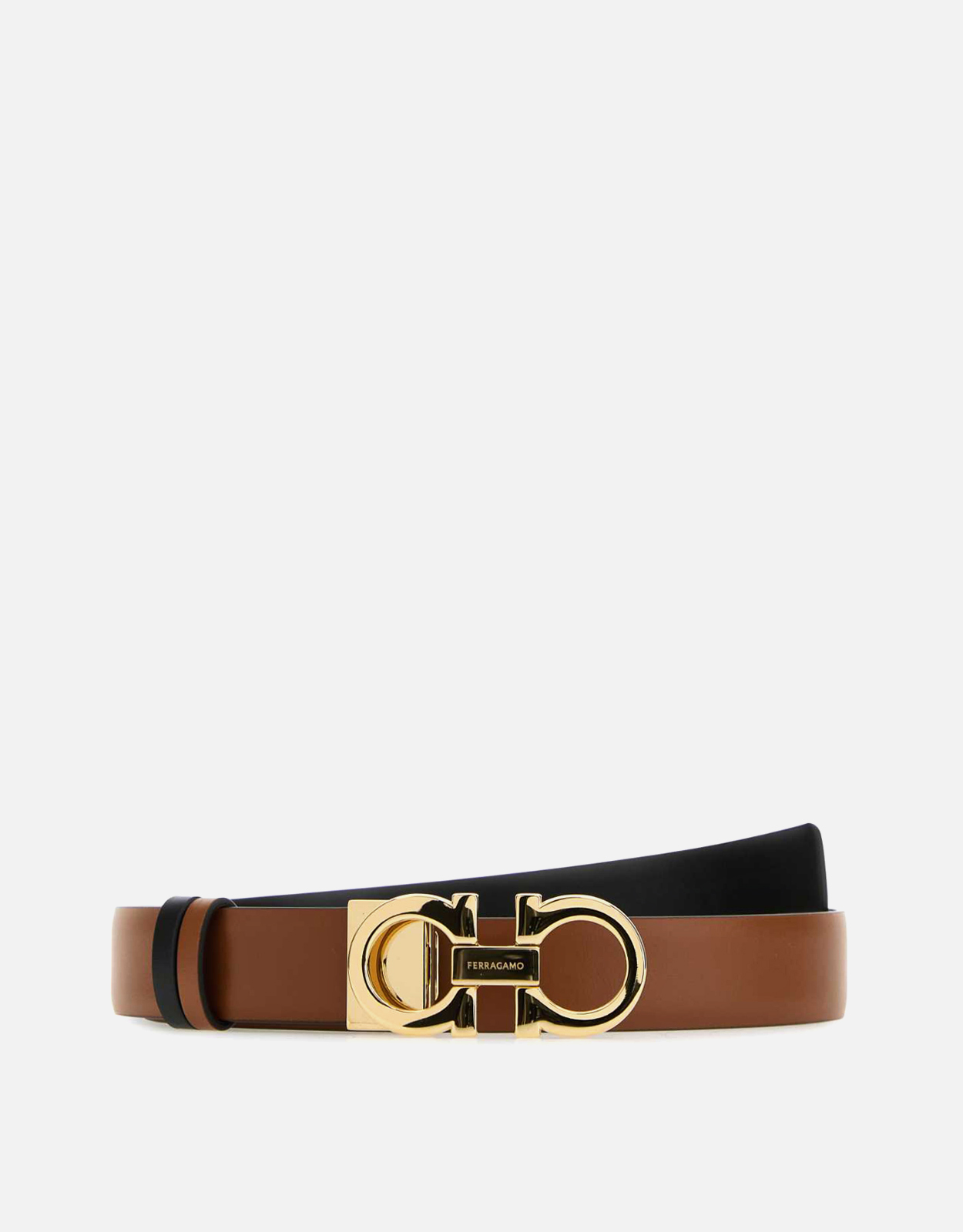 Salvatore Ferragamo Women's Reversible Adjustable Calfskin Gancini Belt