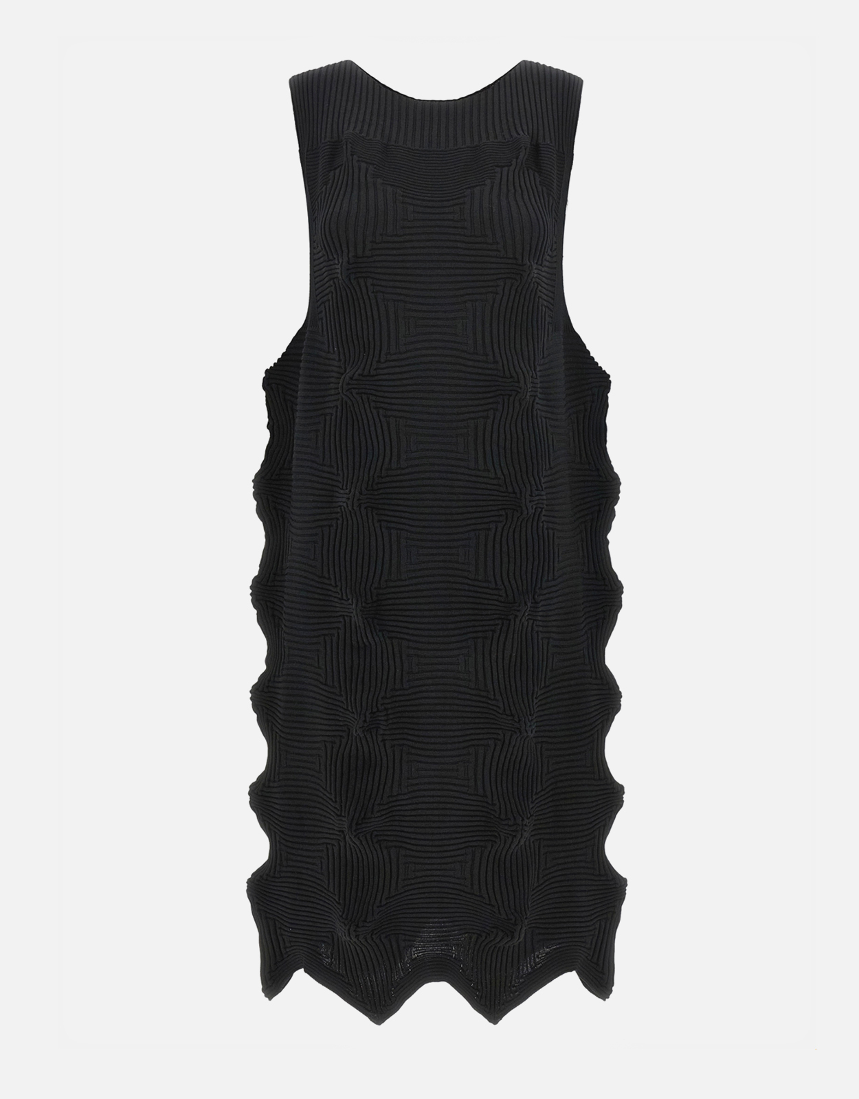Issey Miyake Linkage Sleeveless Knit Dress