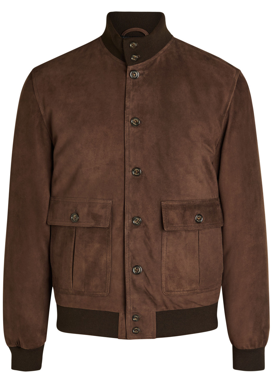Valstar Valstarino Quilted Suede Jacket - Brown - M